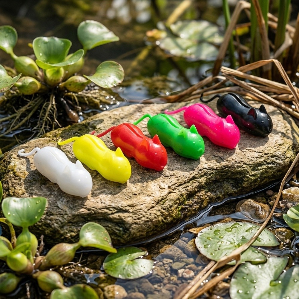 6PCS Floating Rat Lure for Sna - огляд і ціна Fishing Hook Weedless