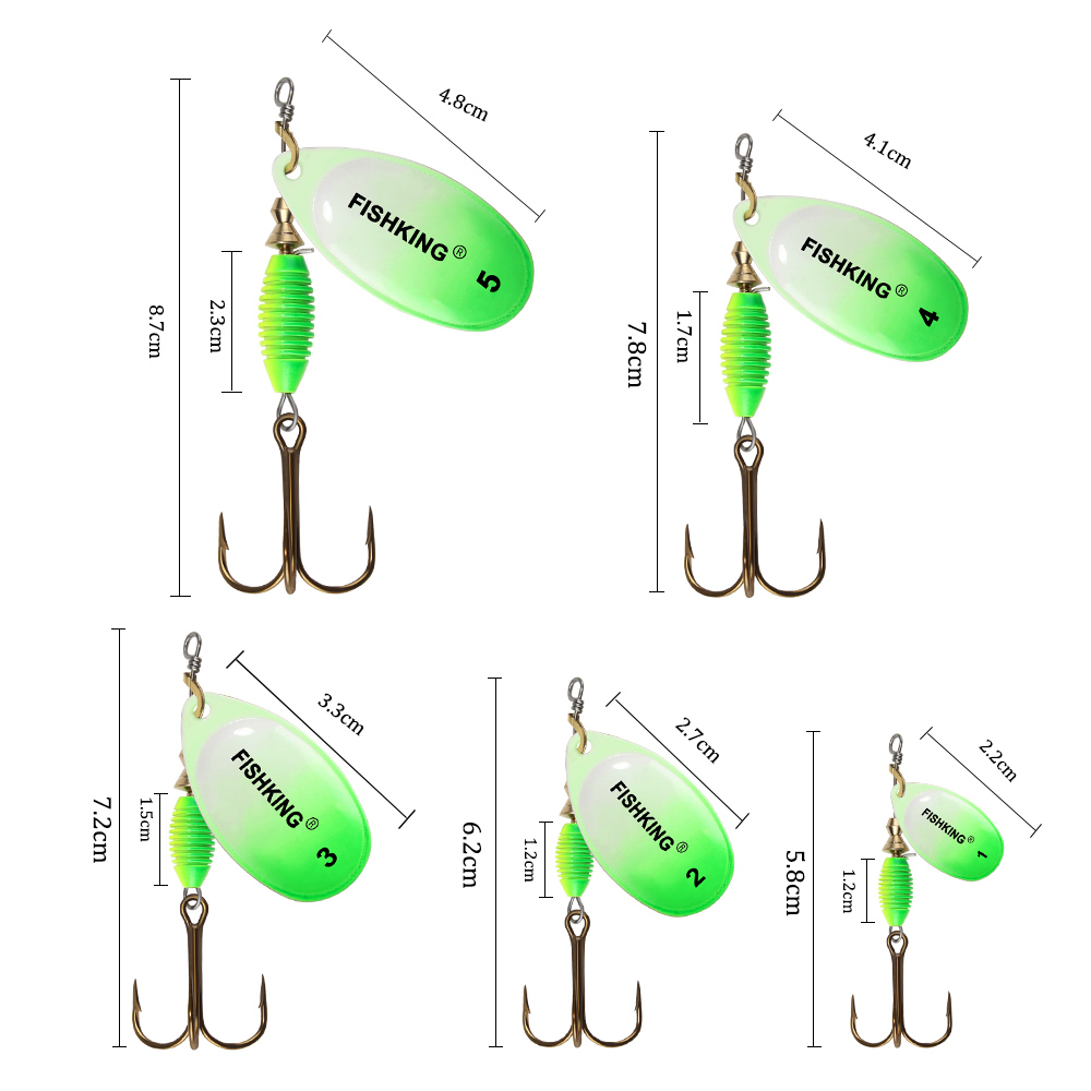 Metal Fishing Lure 4g 4.8g 7g  - огляд і ціна Fishing Hook Treble