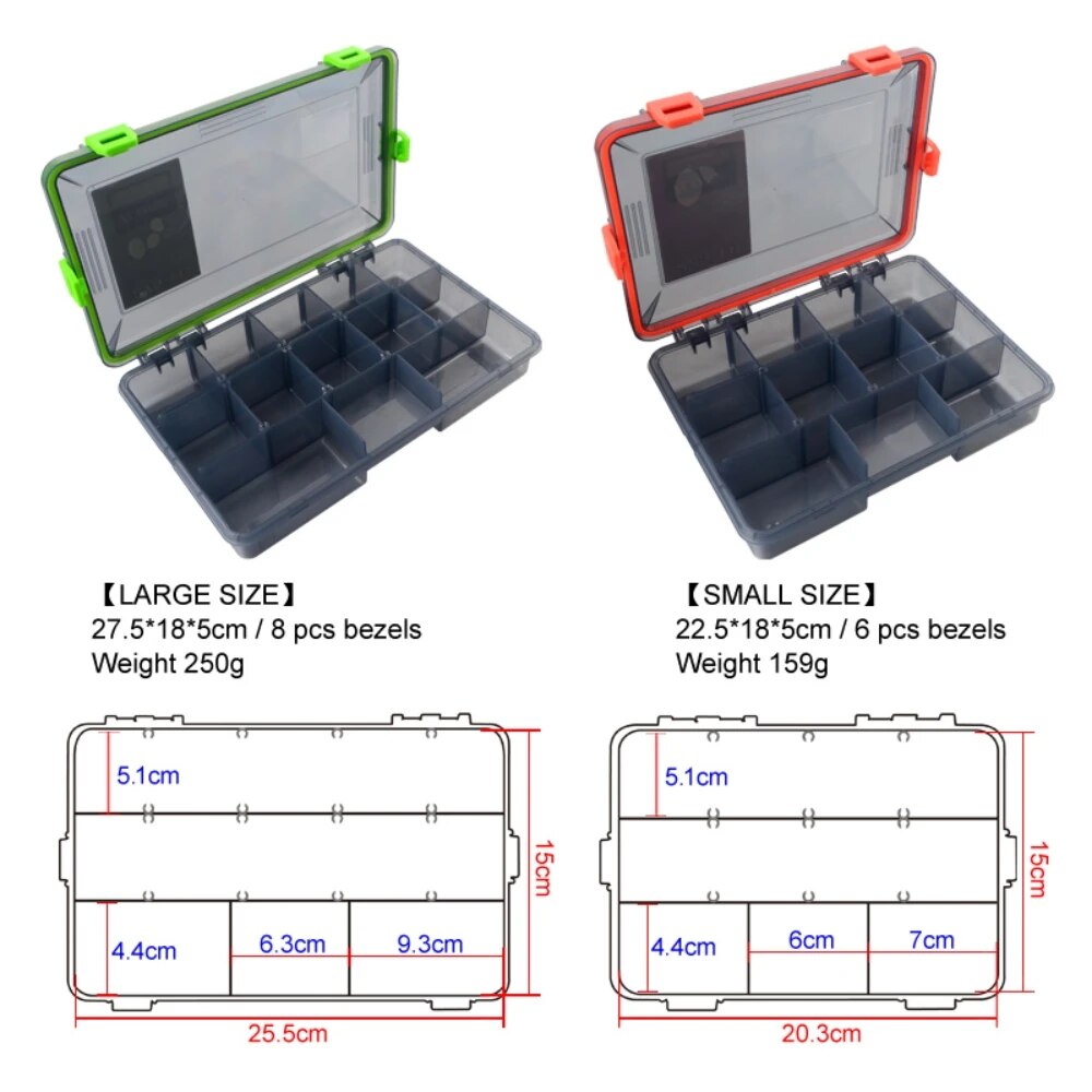 Fishing Tackle Box Large Capac - огляд і ціна Fishing Hook Size