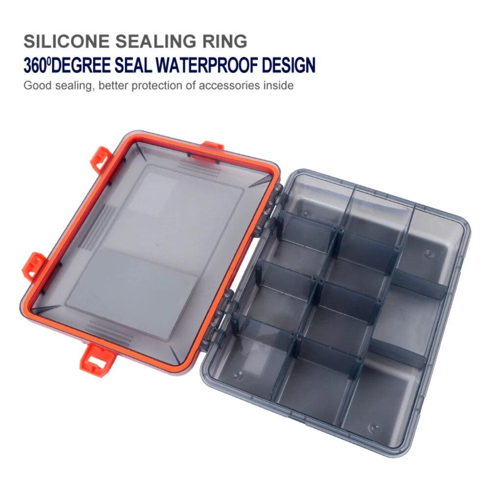 Fishing Tackle Box Large Capac - огляд і ціна Fishing Hook Size