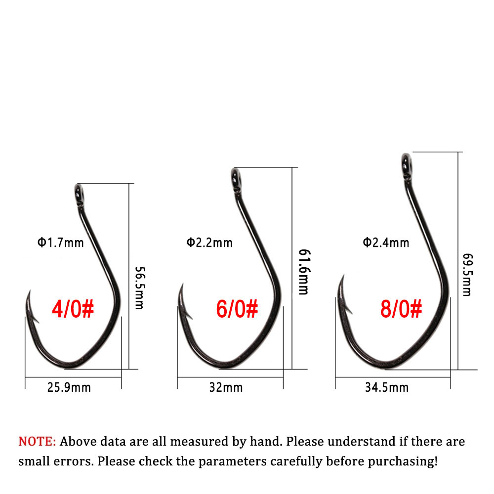Wifreo 20pcs V Shape Catfish H - огляд і ціна Fishing Hook Barbless
