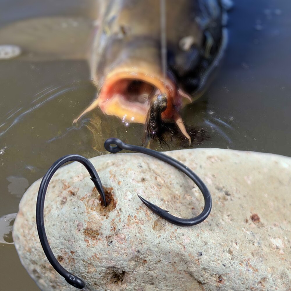 Hirisi Carp Fishing Hooks 50pc - огляд і ціна Fishing Hook Barbless