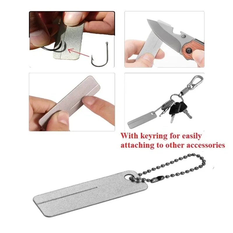 Mini Diamond Sharpening Stone  - огляд і ціна Fishing Hook Sharpener