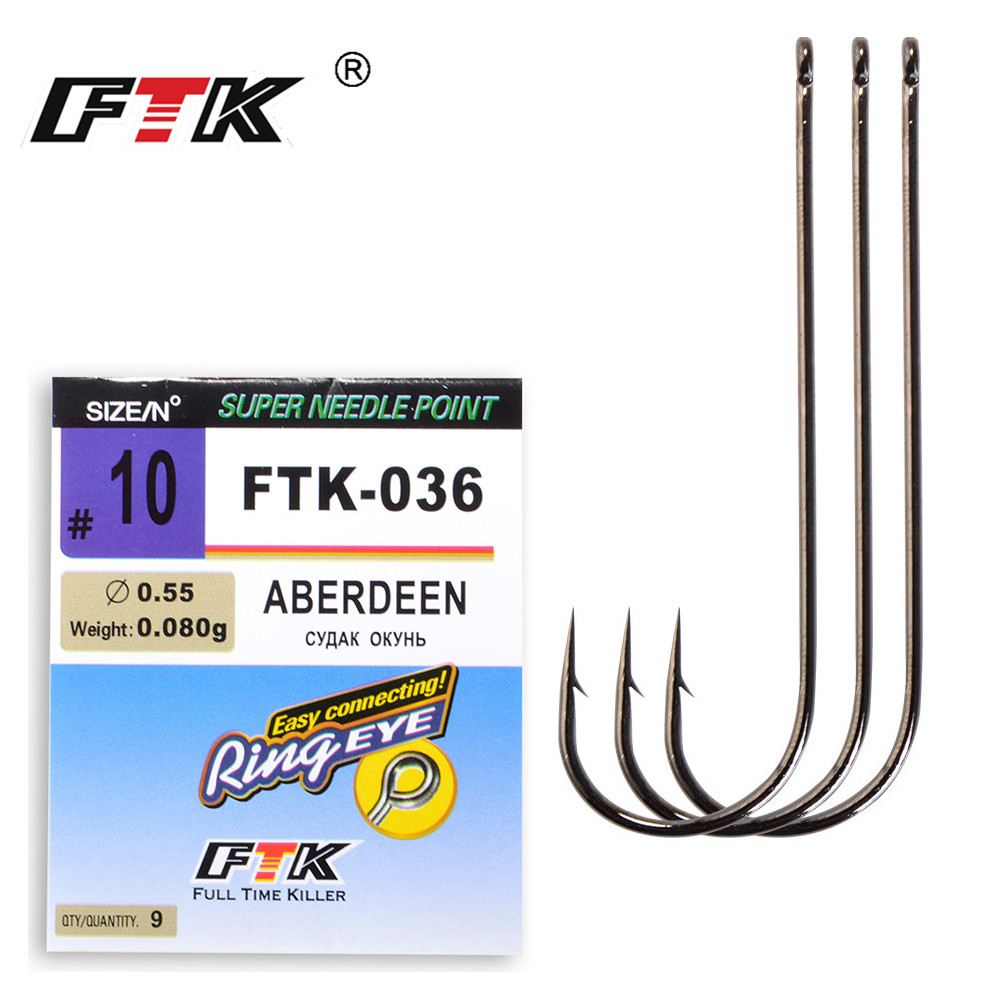 FTK Classic ABERDEEN Sea Fishi - огляд і ціна Fishing Hook Barbless