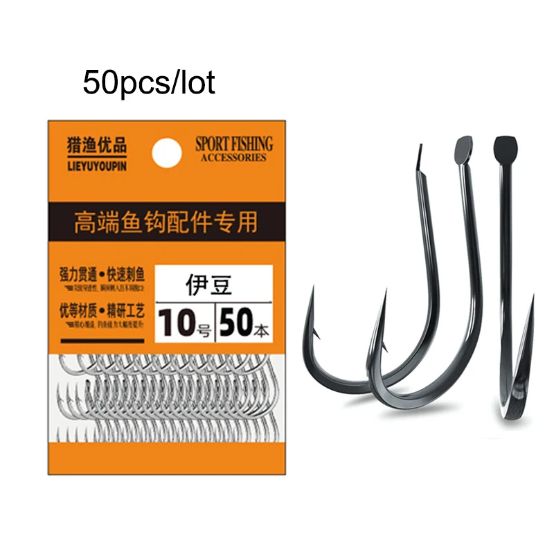 50PCS Small Fishing Hooks High - огляд і ціна Fishing Hook Assortment