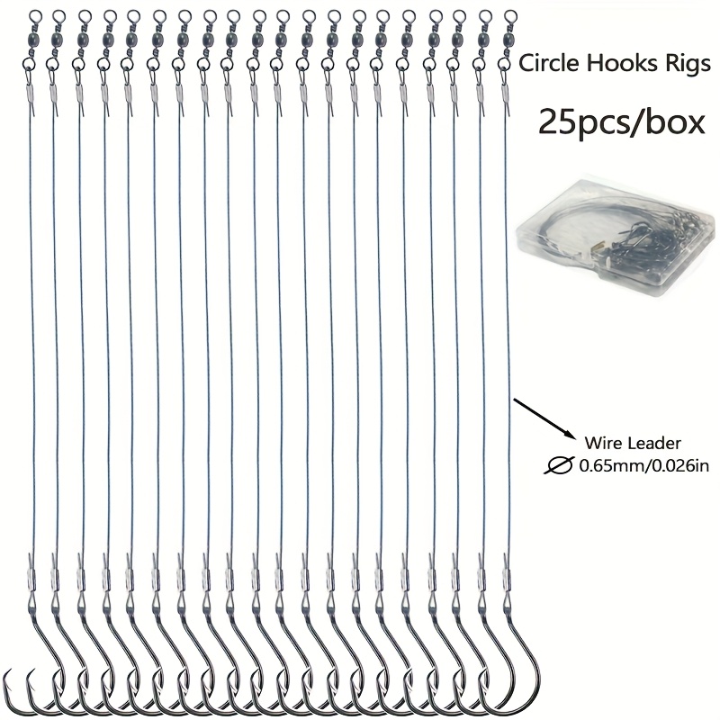 25pcs Heavy Duty Circle Hooks  - огляд і ціна Fishing Hook Assortment