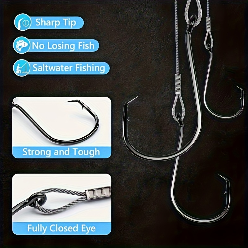 25pcs Heavy Duty Circle Hooks  - огляд і ціна Fishing Hook Assortment